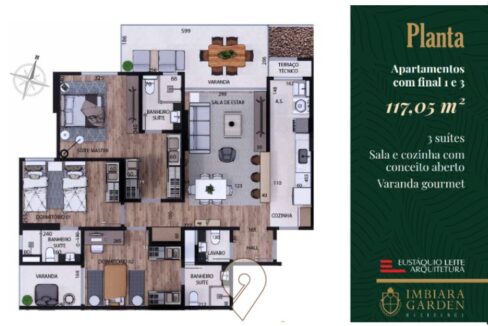 Novo Apartamento - Imbiara Garden Residence à venda em Araxá 11