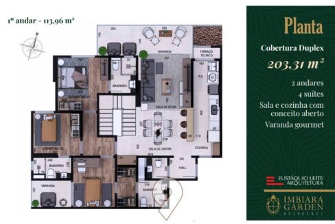 Novo Apartamento - Imbiara Garden Residence à venda em Araxá 15