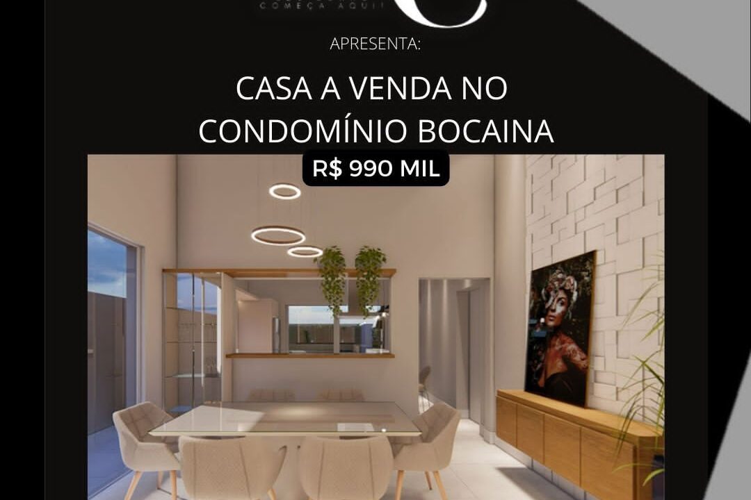 Casa a venda no Condomínio Bocaina em Araxá - House Concept 2