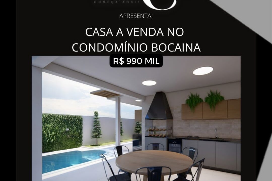 Casa a venda no Condomínio Bocaina em Araxá - House Concept 3