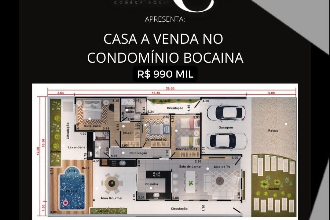 Casa a venda no Condomínio Bocaina em Araxá - House Concept 8